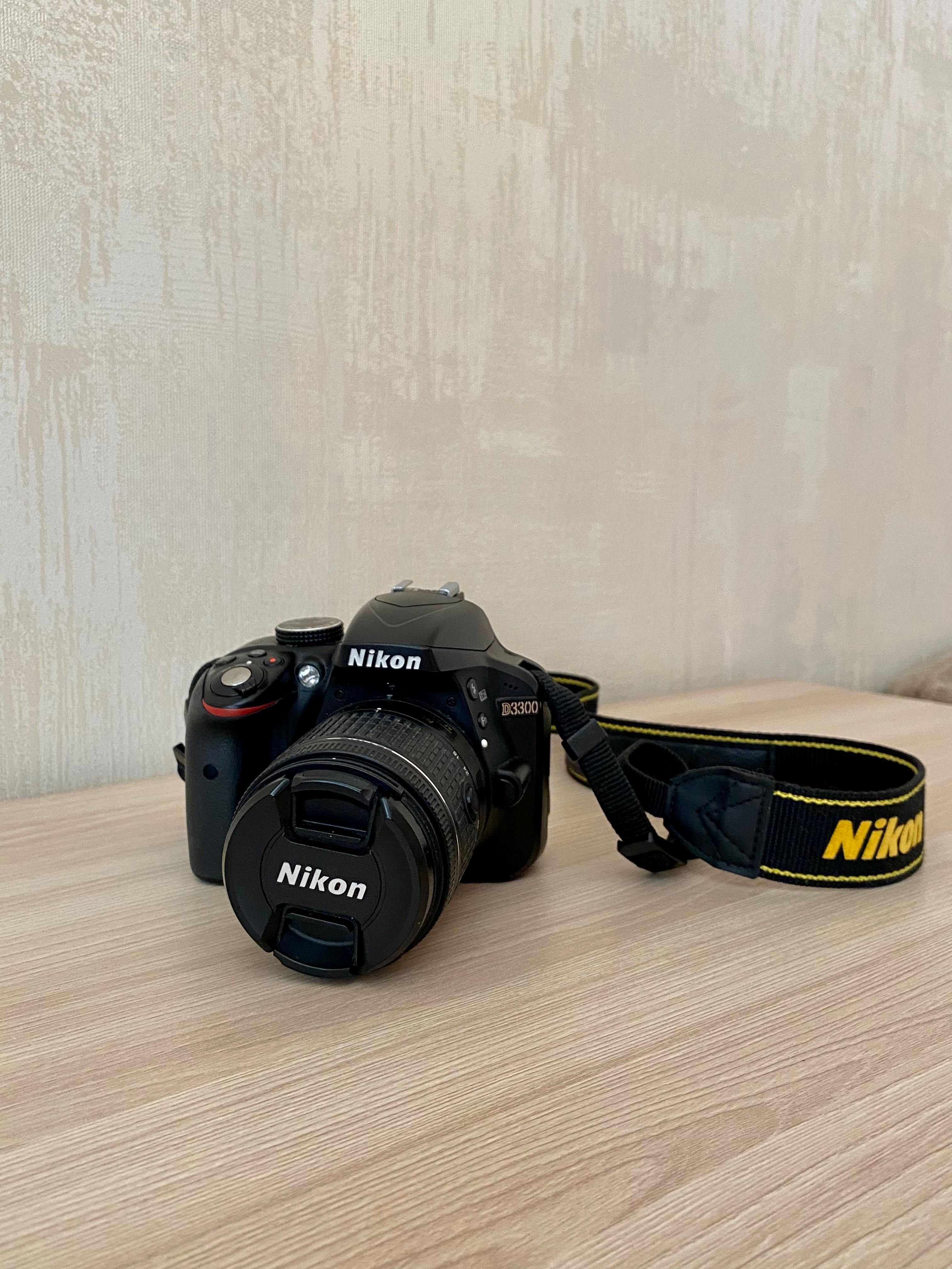 Фотоапарат Nikon D3300 18-55mm f / 3.5-5.6G VR Kit Black
