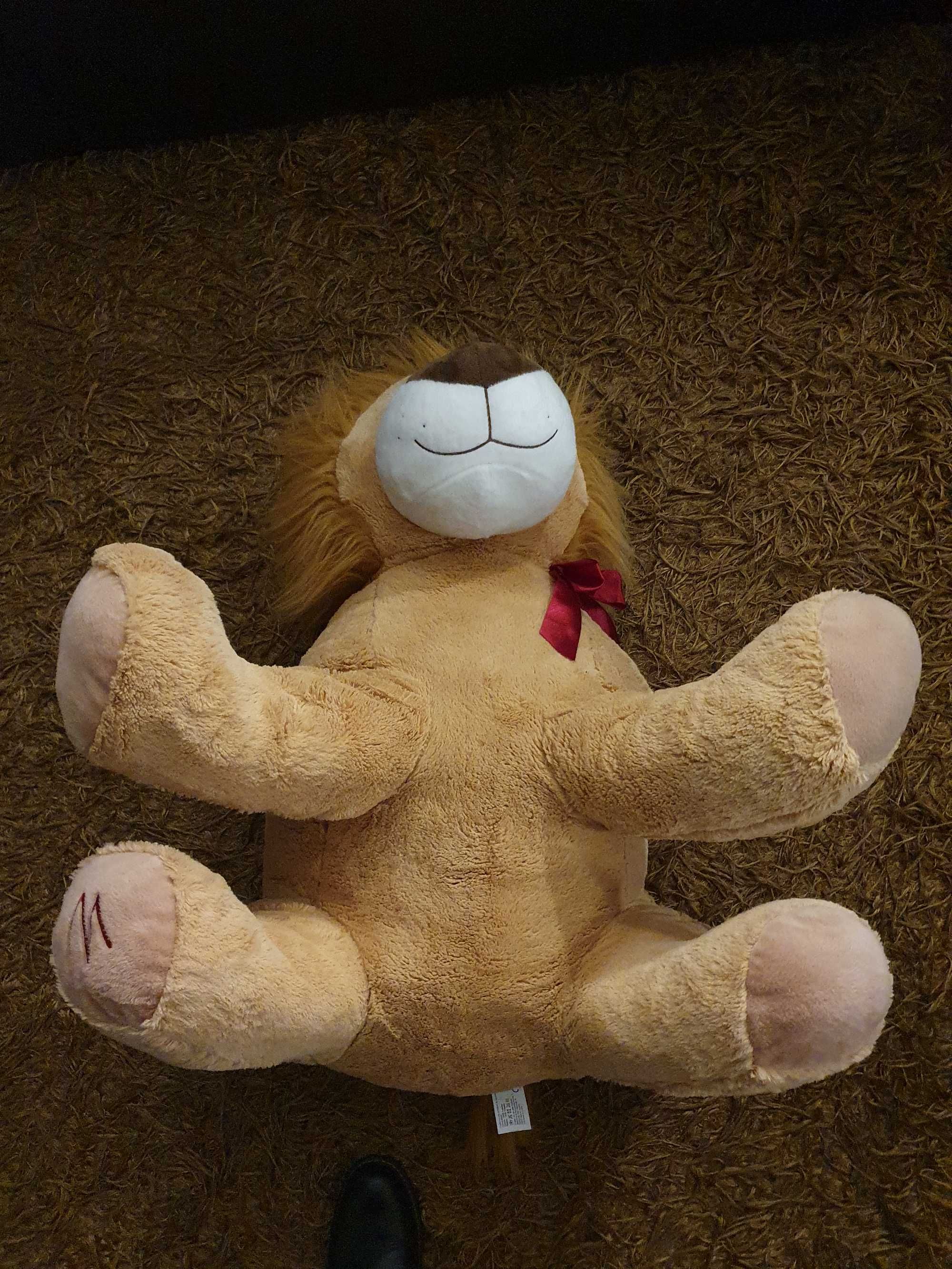 Peluche Leão Gigante como novo