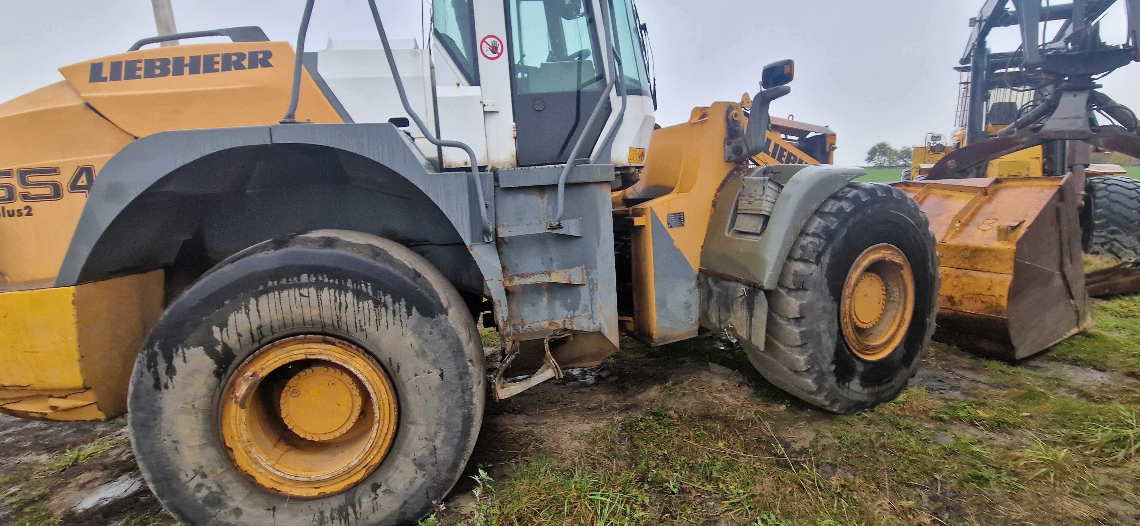 Ładowarka Liebherr L544 L564 L554 części silnik koła skrzynia