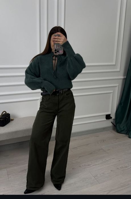 Жіноча кофта фірма zara ,розмір м, в складі шерсть, тепла, стильна