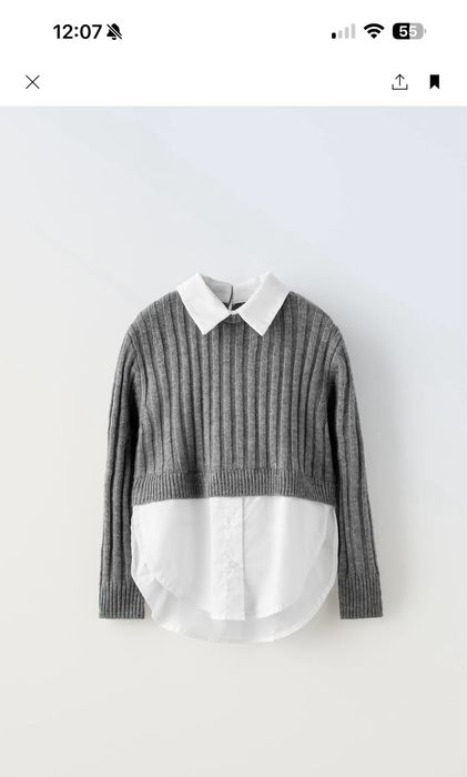Светер Зара,  светер для дівчинки Zara