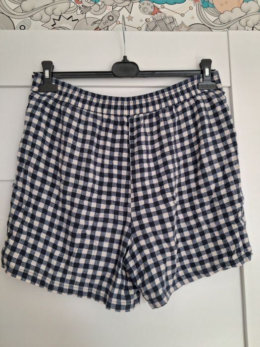 Tu spodenki szorty damskie w kratkę M/L