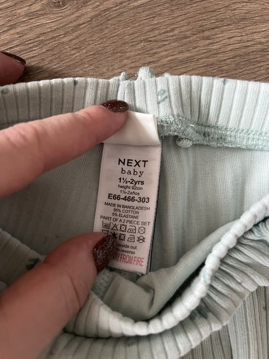 Набір/комплект дитячих лосин next 1.5-2роки 86-92