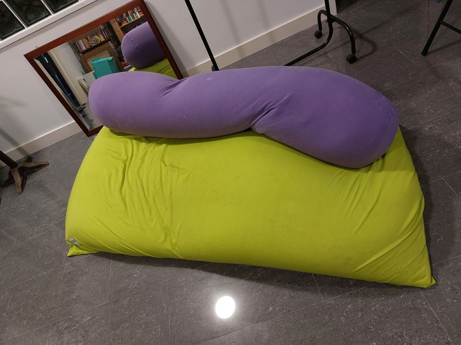 Puff almofadao verde