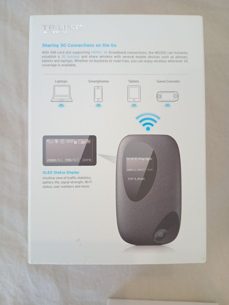 TP-Link M5350 Мобільний маршрутизатор 3G Mobile з Wi-Fi