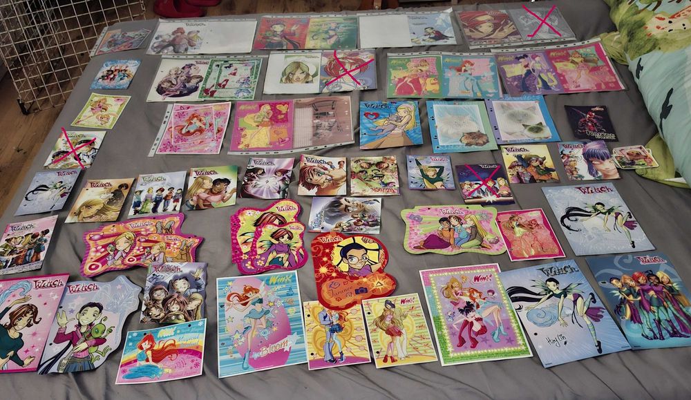 Karteczki Winx/Witch + inne