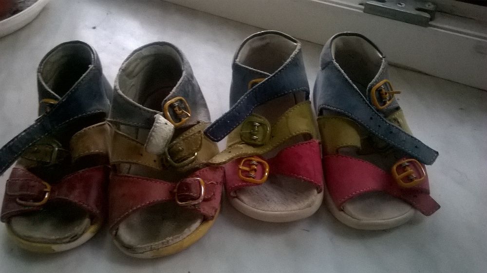 босоножки натуральная кожа размер 20