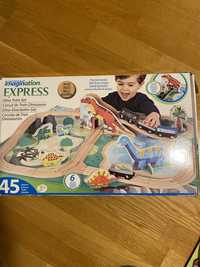 imagination express pociąg drewniany toysRus