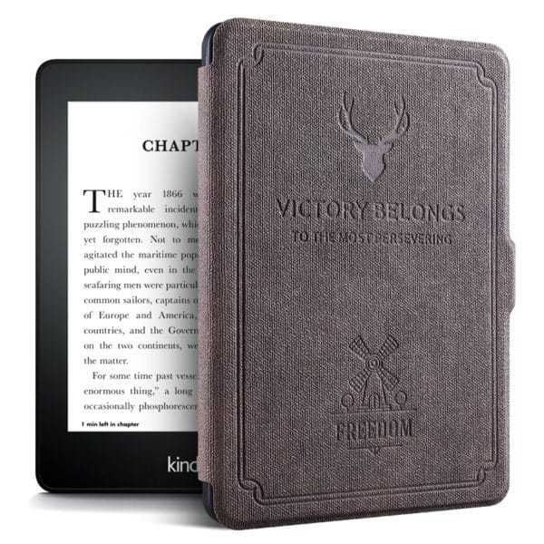 Etui Pokrowiec Obudowa SmartCase do Amazon Kindle Paperwhite 4 kawowy