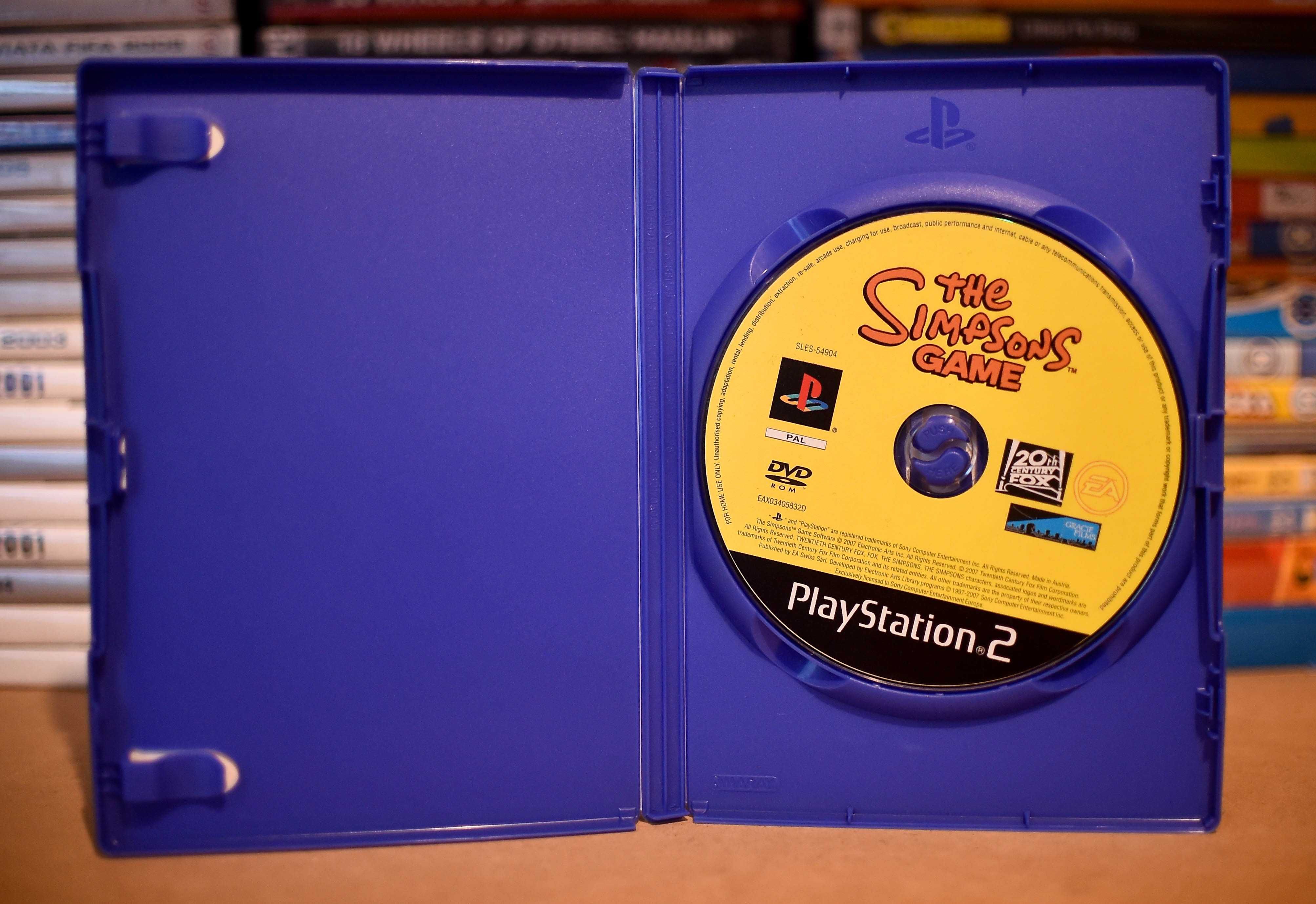 PS2 # The Simpsons Game