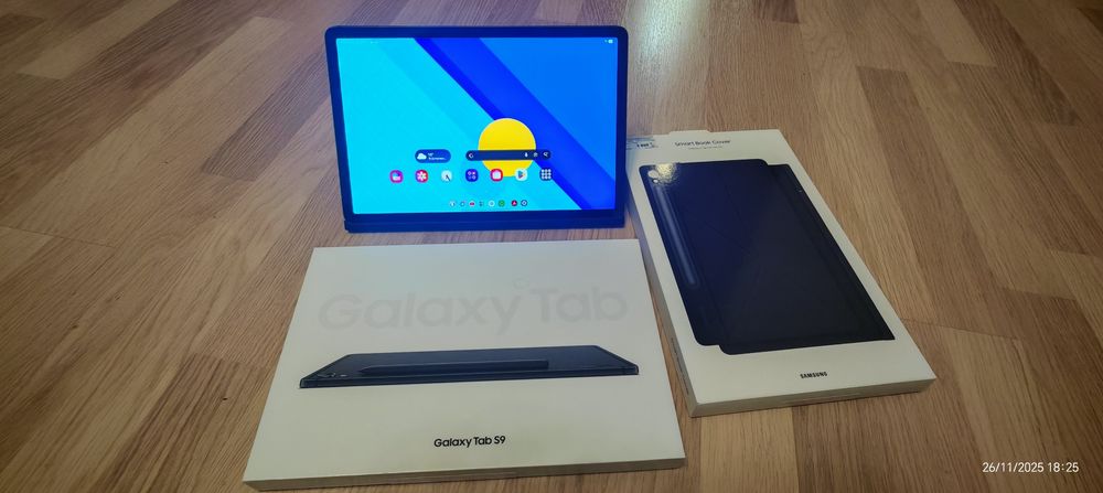 Galaxy Tab S9 (5G SIM) 8/128 10/10 - Офіційний + стилус + чохол