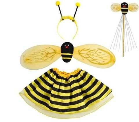 Kostium Pszczółka 4el 2-7 lat strój Pszczółki