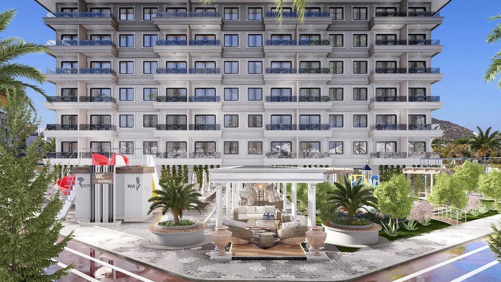 АЛАНІЯ, новий комплекс в Газіпаша