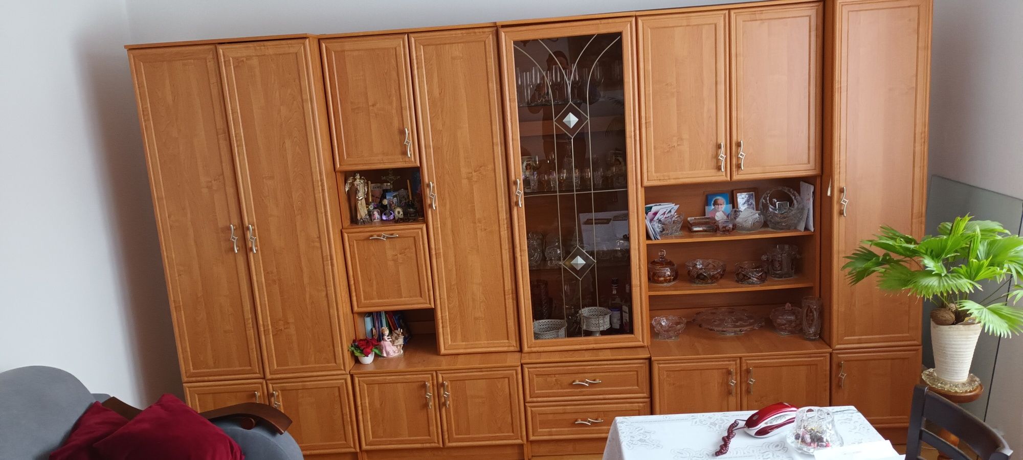 Regał 5 segmentowy jasny