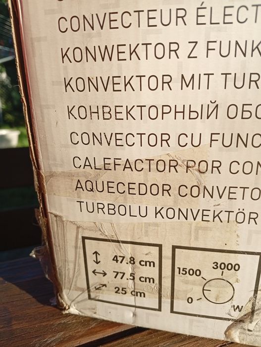 Grzejnik elektryczny 3000W