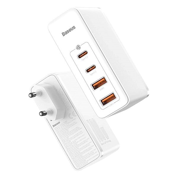 Baseus GaN2 Pro szybka ładowarka sieciowa 100W USB / USB Typ C Quick C