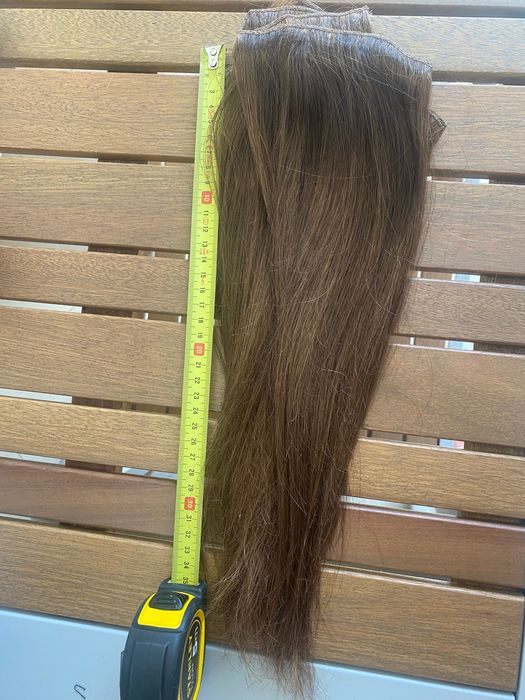 Extensões Cabelo brasileiro natural 150g e 35 cm