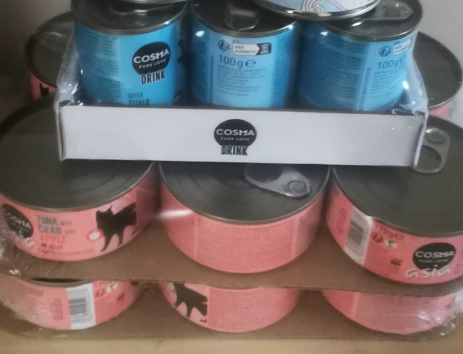 24x Cosma karma dla kota wysokomięsna