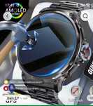 Redução de preço. Smartwatch Novo, amoled , bateria 710, chamadas tlm.