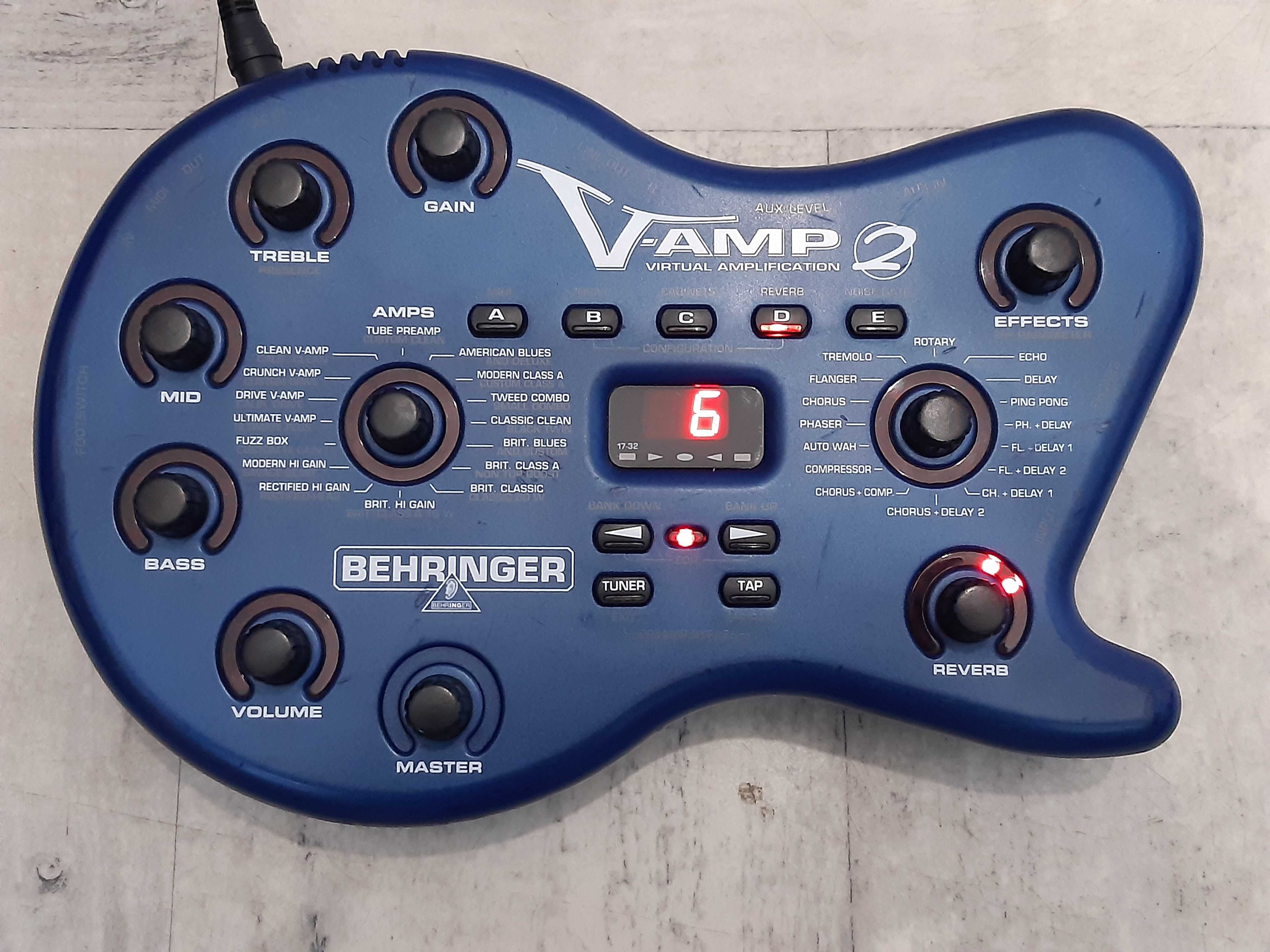 Multiefekt Gitarowy Behringer V-AMP 2-procesor-efekty-lub dodam Gratis