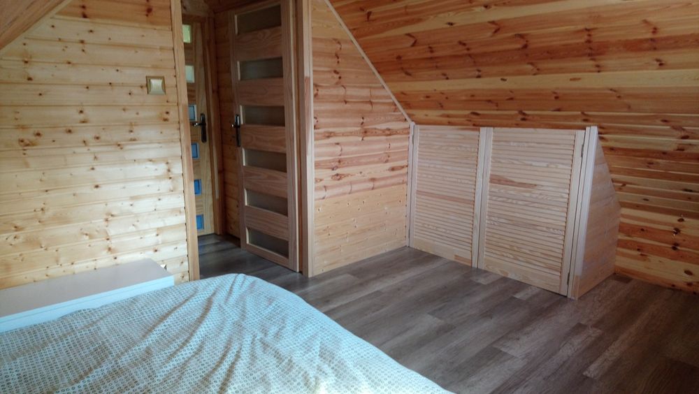Domek nad jeziorem na kaszubach BALIA JACUZZI