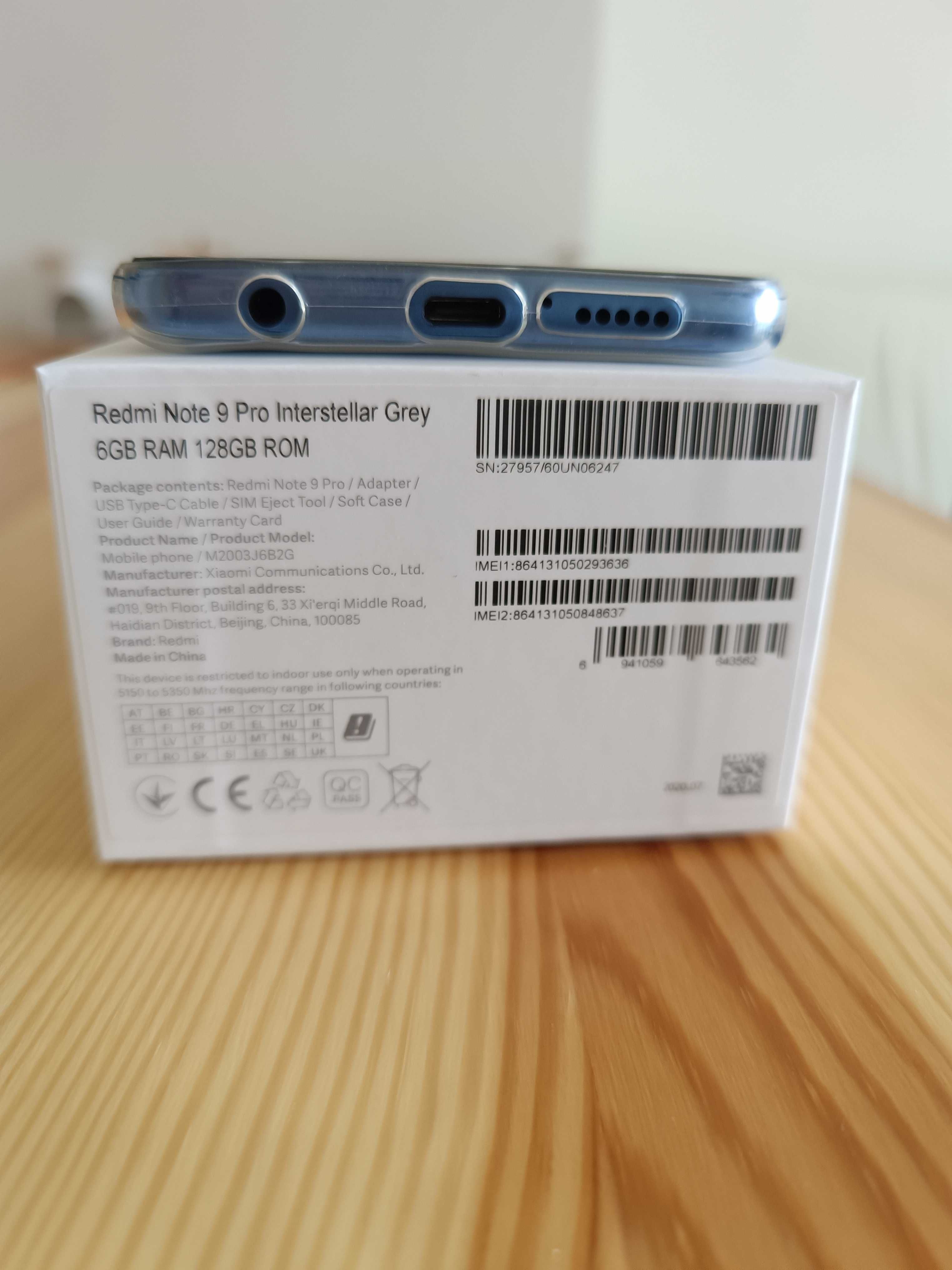 smartfon Xiaomi Redmi Note 9 Pro, 6/128 GB, stan bdb