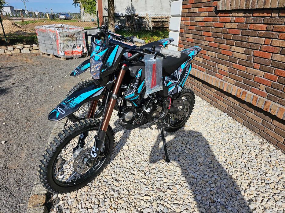 Cross kxd 125cc 609 hurricane kola 17/14 e-starte lampa RATY DOWÓZ 612