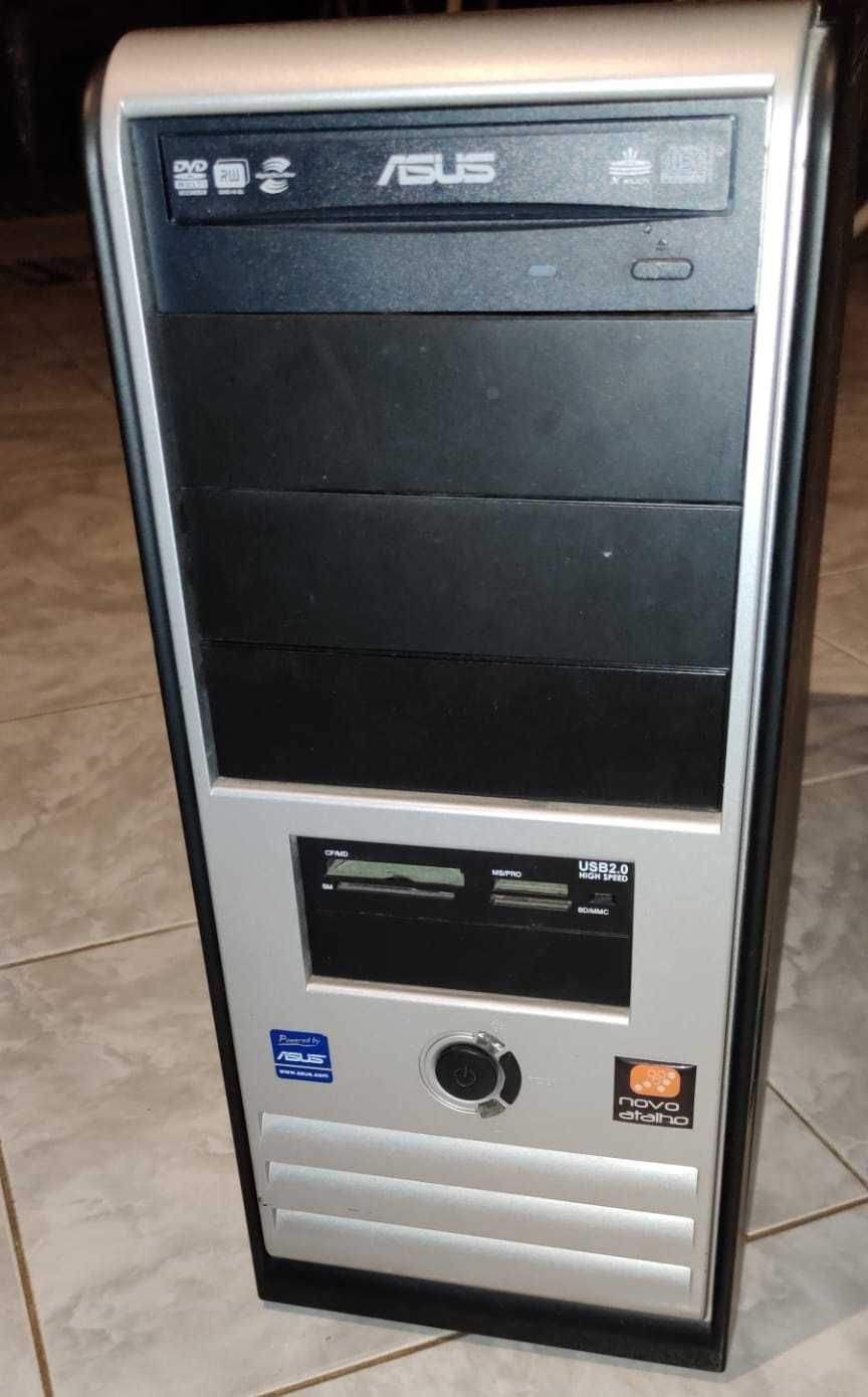 Torre PC Core 2 Quad | 4GB Ram | SSD monitor, rato e teclado
