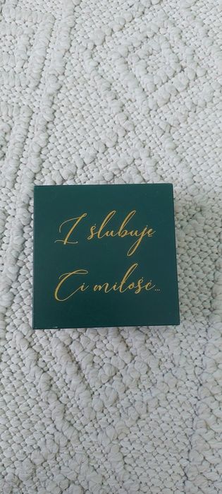 Pudełeczko na obrączki