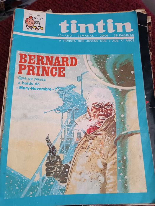 Revista antiga Tin Tin