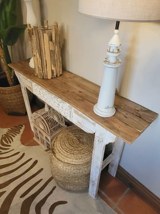 consola, mesa, aparador, vintage, talha, rustico