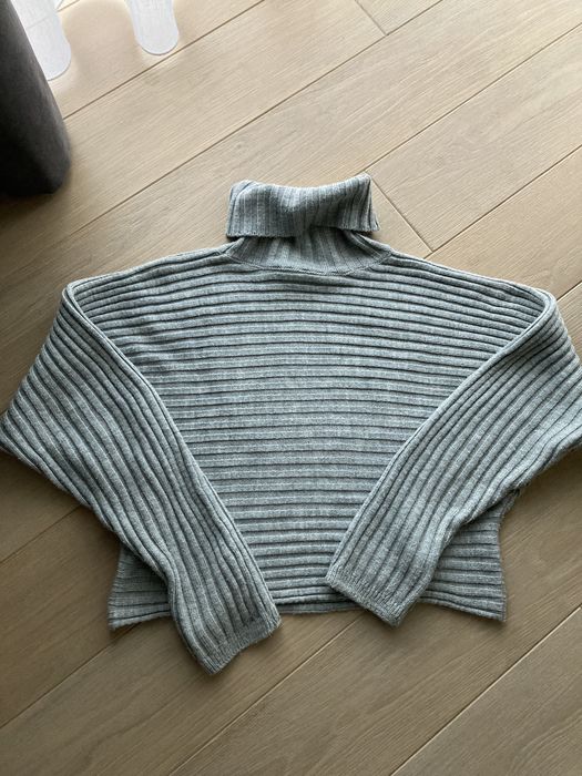 Sweter golf szary S/M