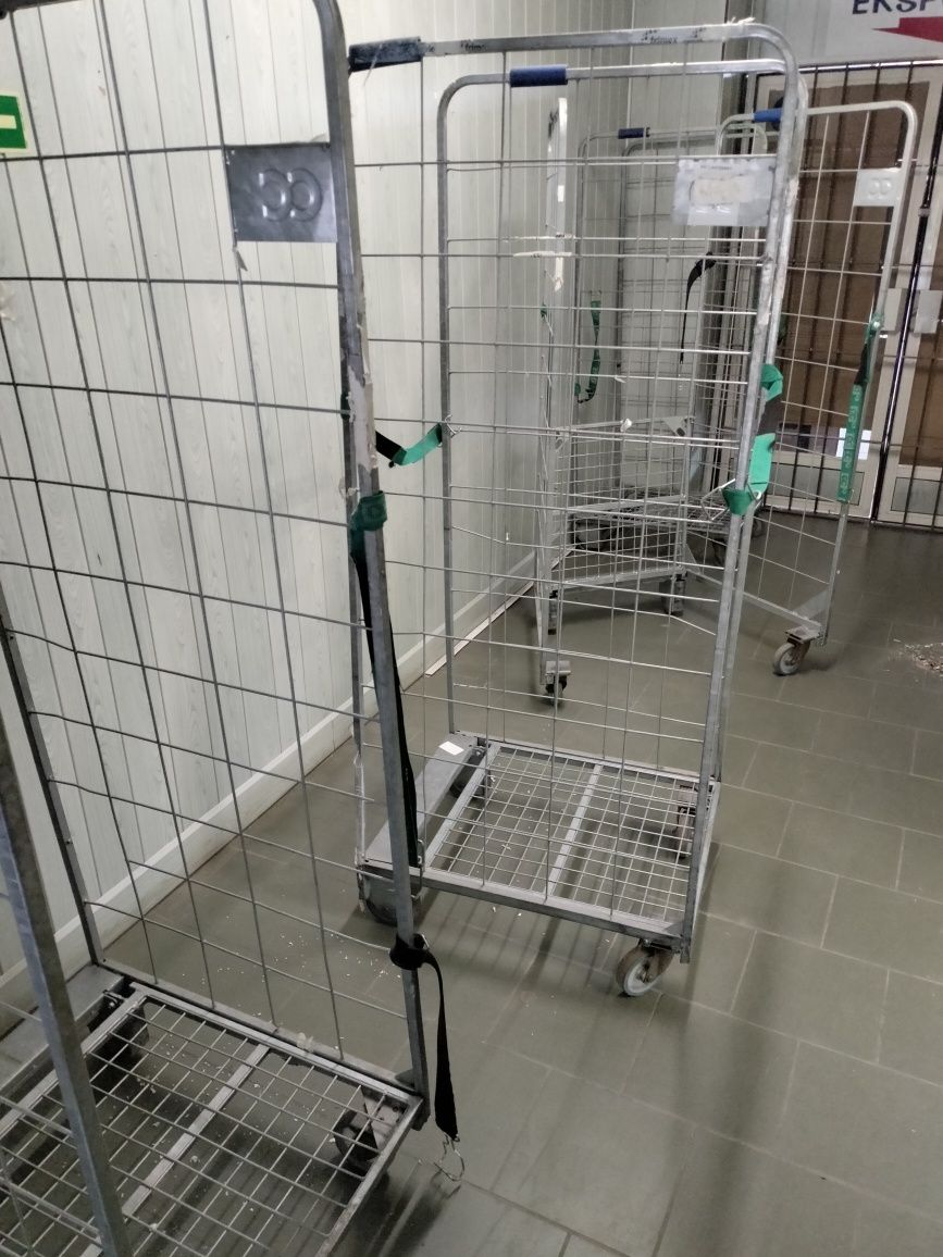 Wózek magazynowy składany
