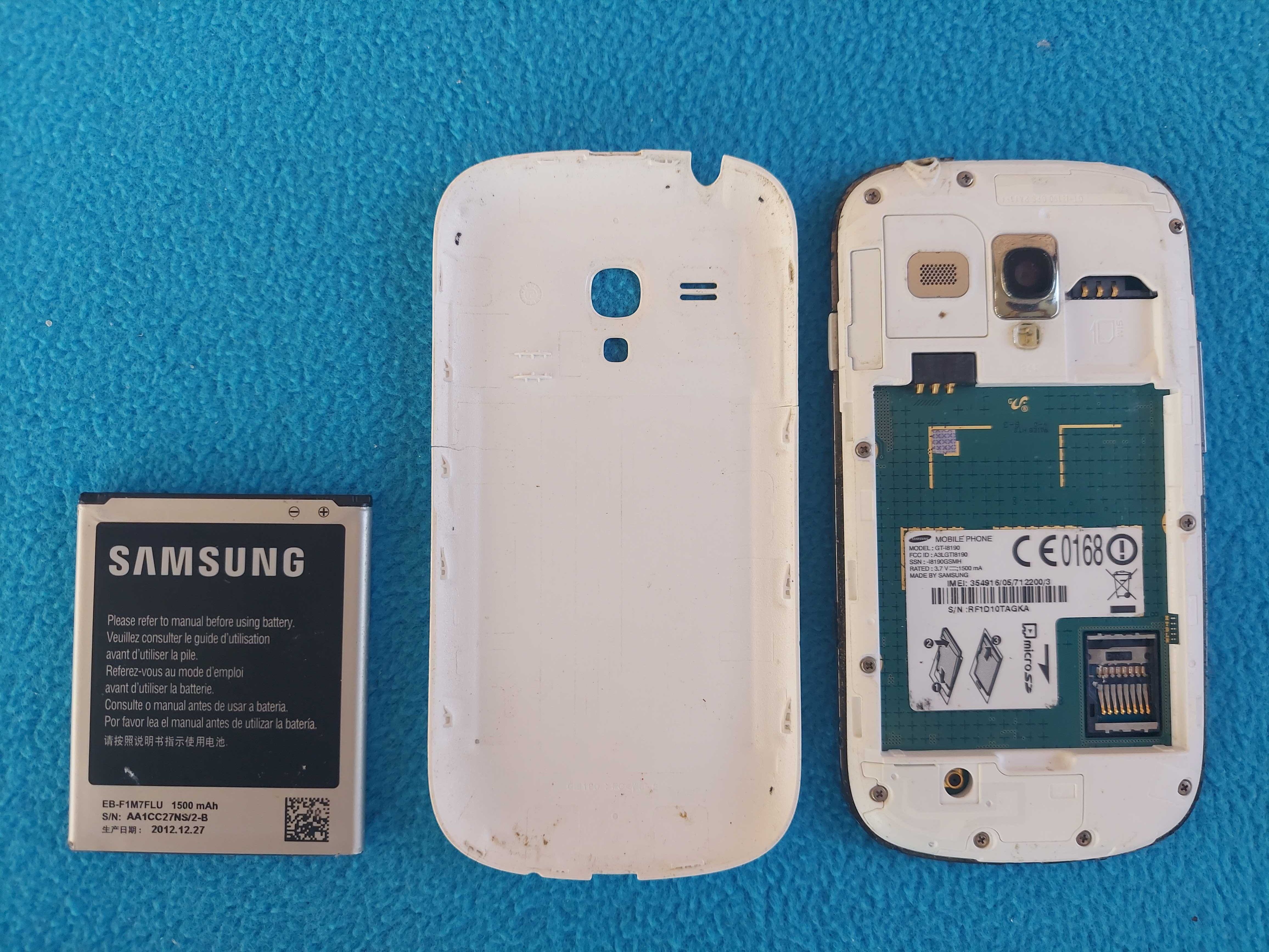Смартфон Samsung Galaxy S3 III mini GT-I8190 на запчастини