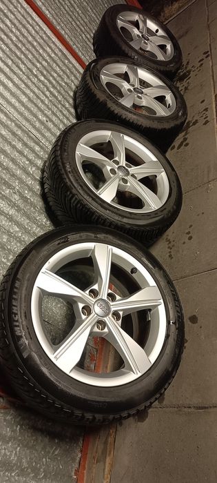 Felgi 17 5x112 audi z oponami wielosezonowe koła