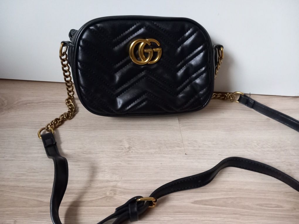 Gucci marmont heart piękna torebka