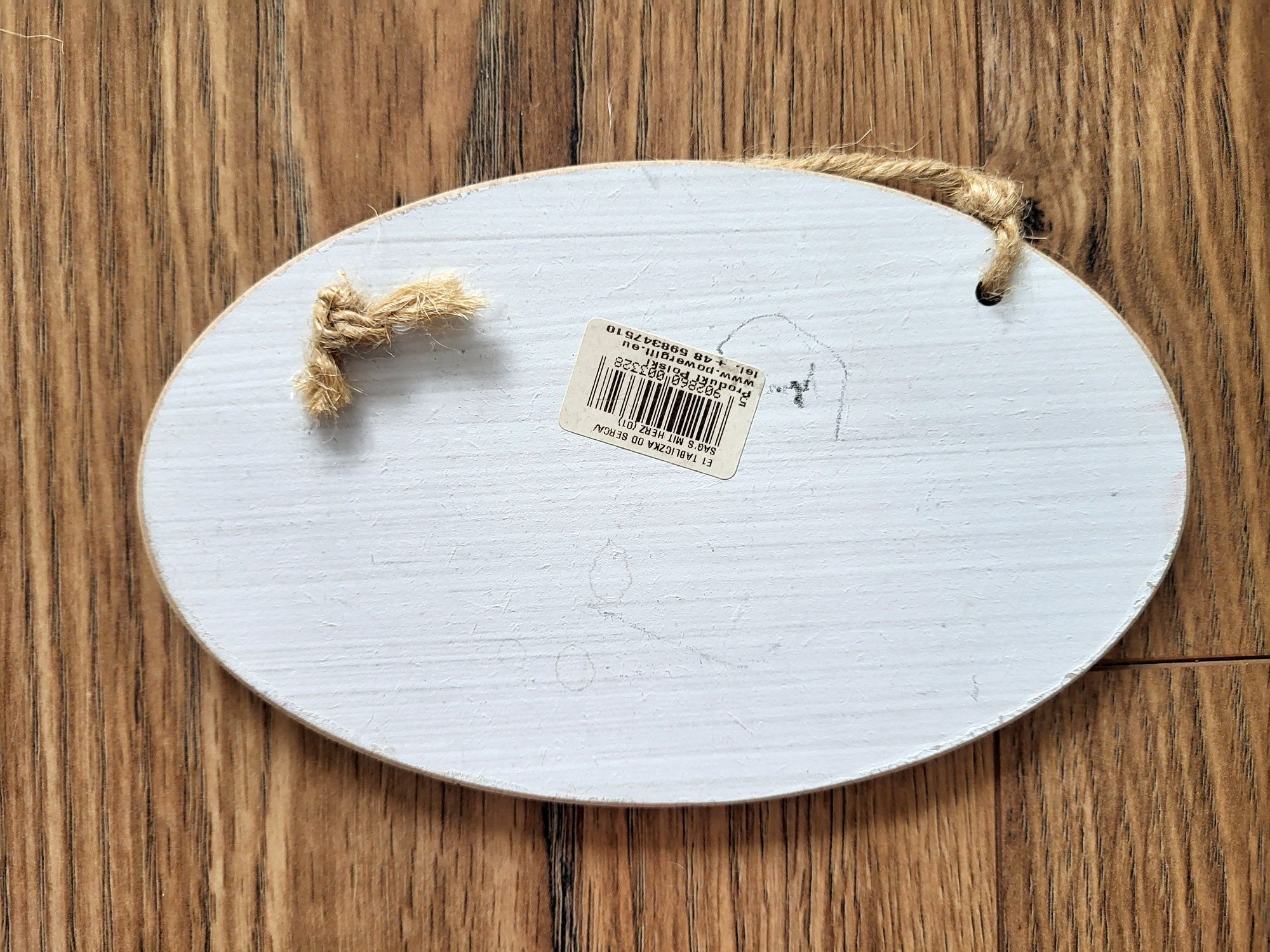 Tabliczka z napisem drewniana inspirujący cytat