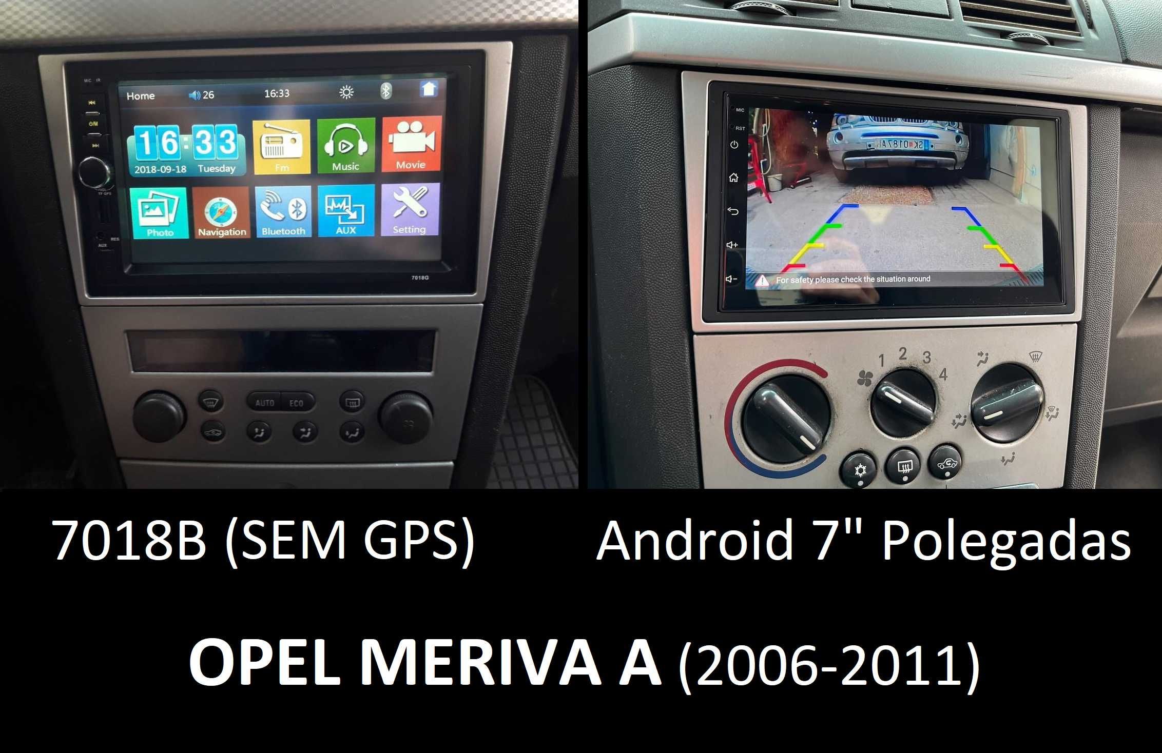 Rádio 2DIN OPEL • Astra • Corsa • Vectra • Zafira • Meriva • Android