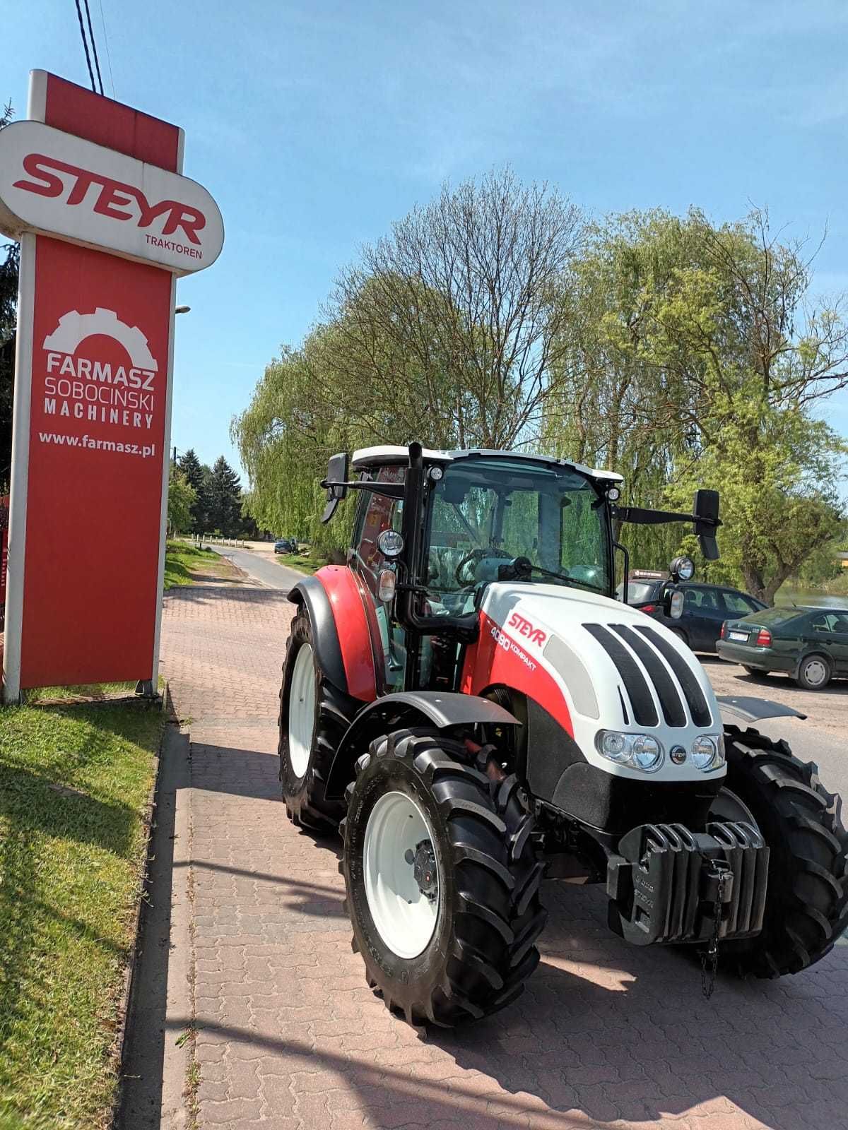 Ciągnik Steyr kompakt 4090 40x40 +Ładowacz STOLL Promocja