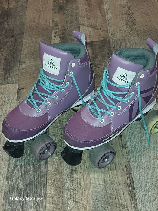 Wrotki FIREFLY fioletowe