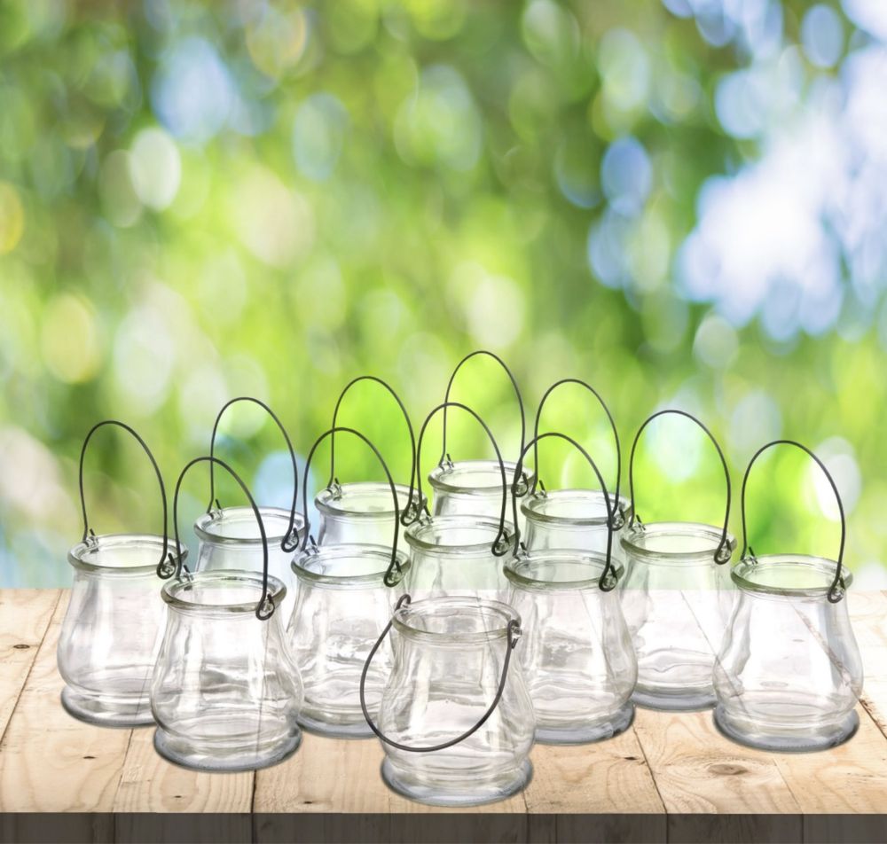 Słoiki na świeczki tealight 12szt.