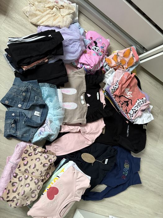 Paka zestaw ciuchów dla dziewczynki 98 104