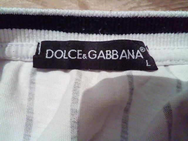 Футболка с принтом big logo Dolce & Gabbana