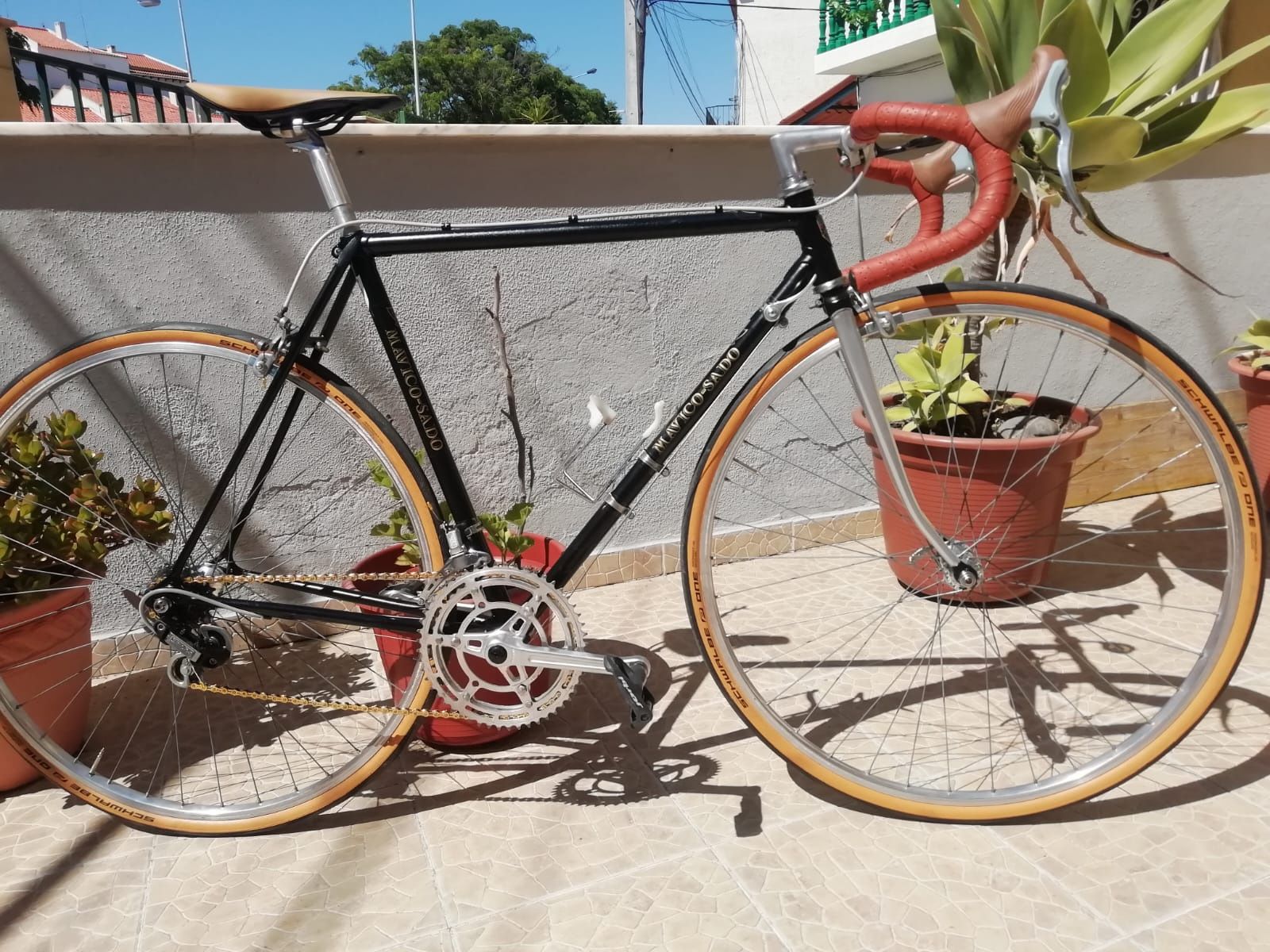 Bicicleta de estrada vintage