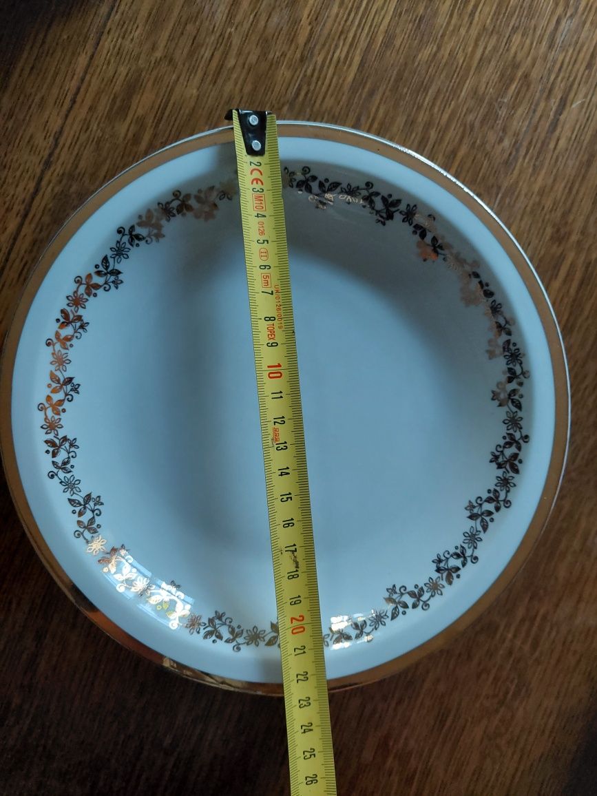 Talerze wawel prl porcelana