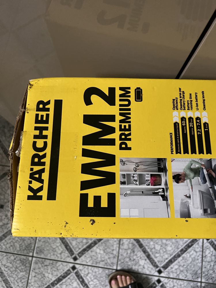 Mop karcher ewm2 premium stan idealny