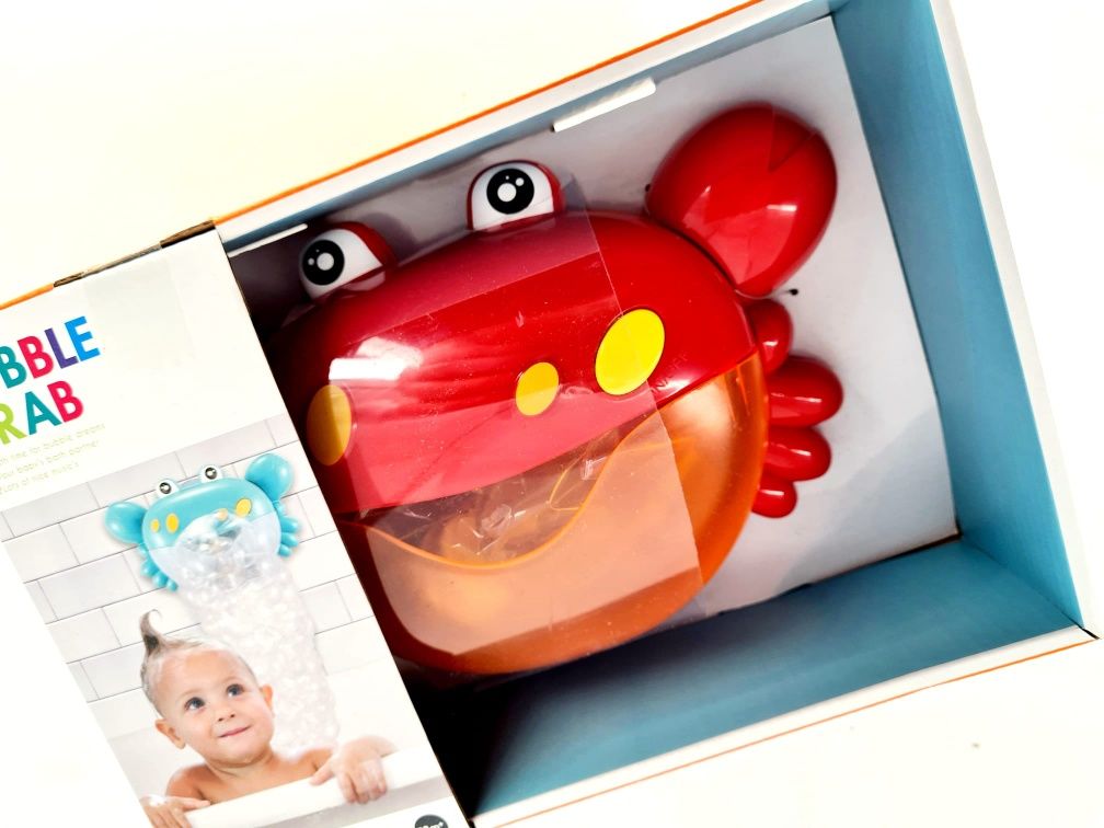 Krab do kąpieli nowy robiący pianę zabawki dla dzieci