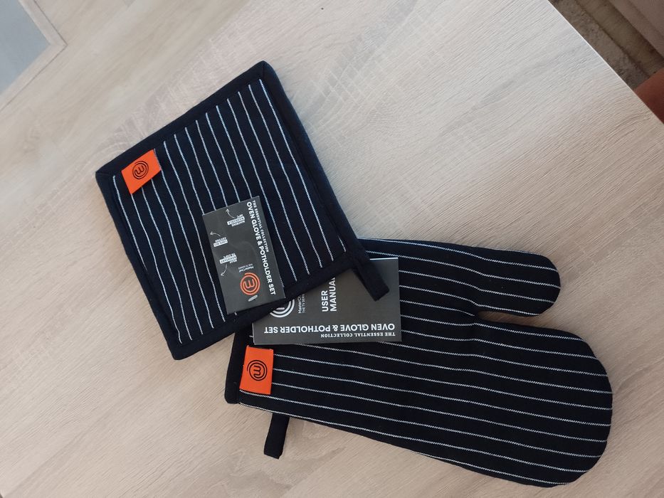 Rękawica kuchenna + łapka do garnka MasterCheft - zestaw nowy