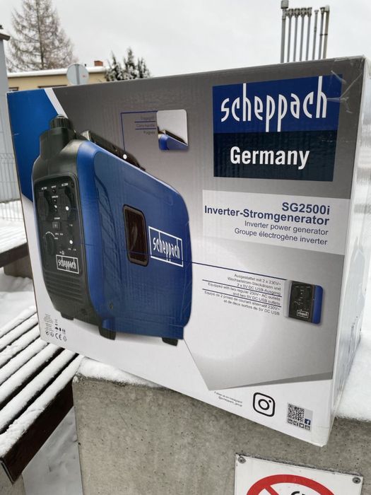 Інверторний бензиновий генератор Scheppach SG 2500I
