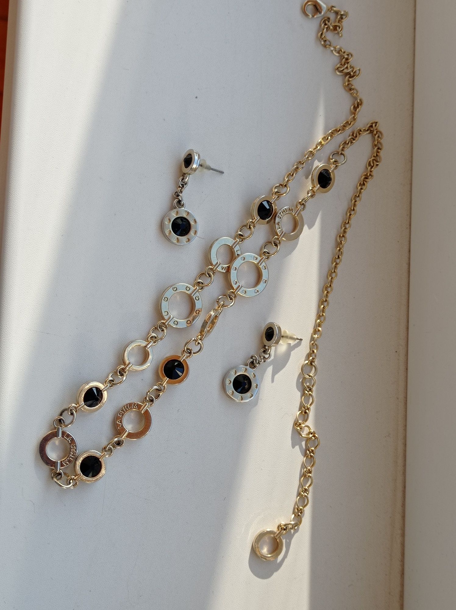 Красивая женская бижутерия ожерелье + серьги